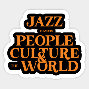 People, Culture, and The world Sticker